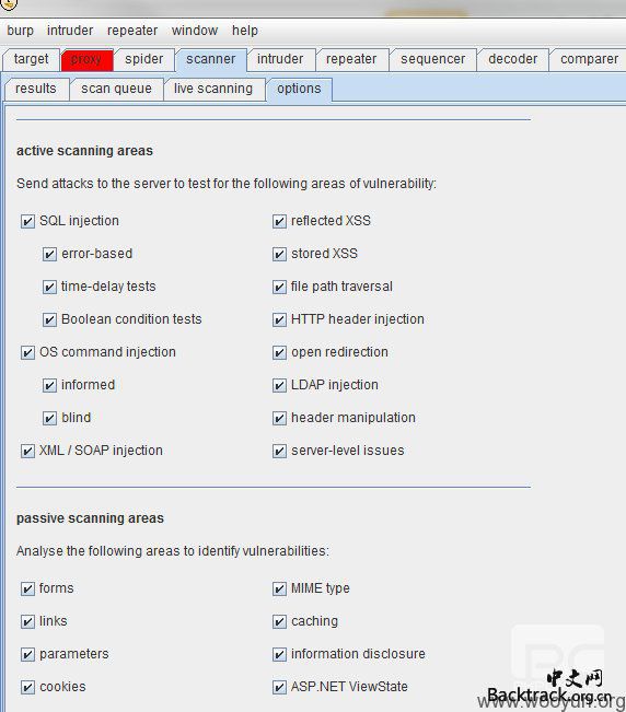 Burp Suite应用分享之Web漏洞扫描 第5张