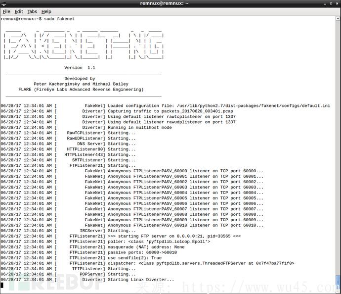 FakeNet-NG：下一代动态网络分析工具 第1张