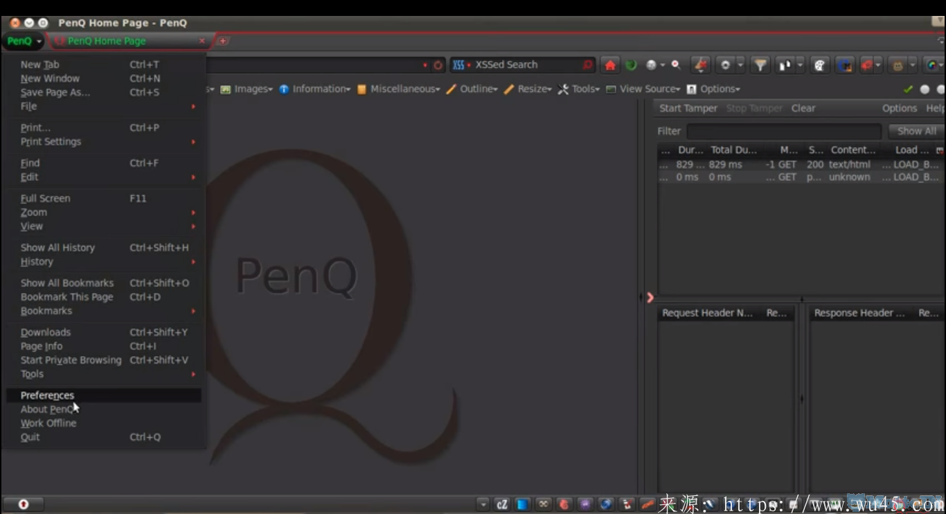 PenQ 安全测试浏览器套件 第1张