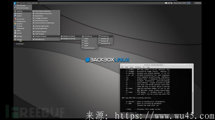 BackBox Linux 4.5发布 第1张
