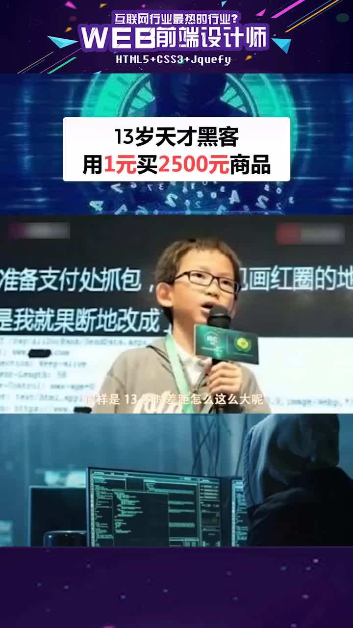 中国最年轻黑客(13岁)(中国最年轻的黑客)