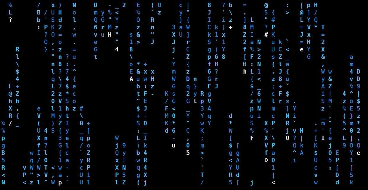 屏保黑客代码(黑客帝国电脑屏保代码)
