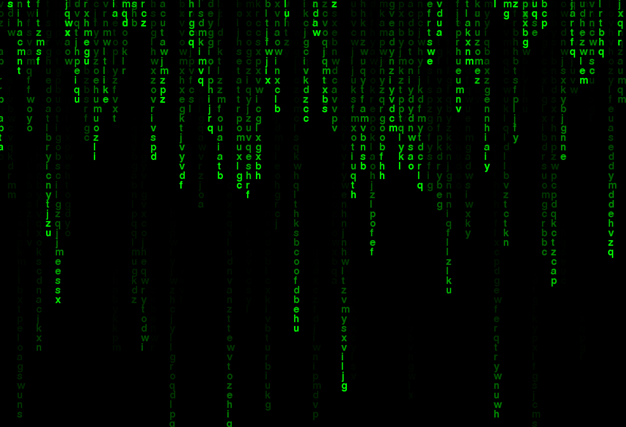黑客帝国最简单流星雨代码的简单介绍