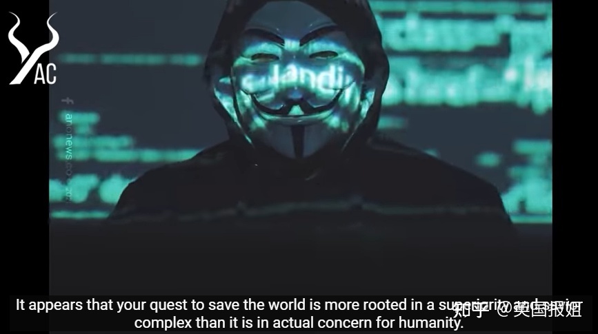 匿名者黑客组织视频(匿名者黑客组织攻击美国警局)