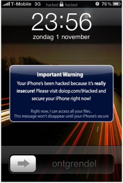 iphone出现被黑客袭击的界面(iphone被黑客监视是真的吗)